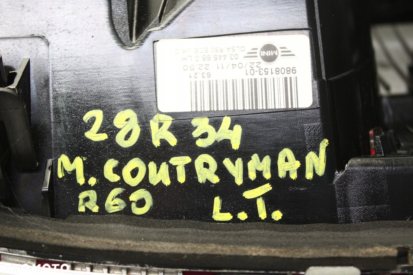 MINI COUNTRYMAN I R60 10R- LAMPA LEWY TYŁ LEWA TYLNA - 7