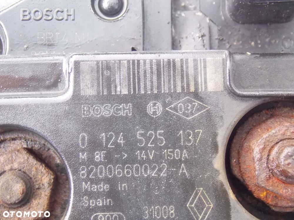 alternator renault trafic opel vivaro 2.5 dci dti - 4