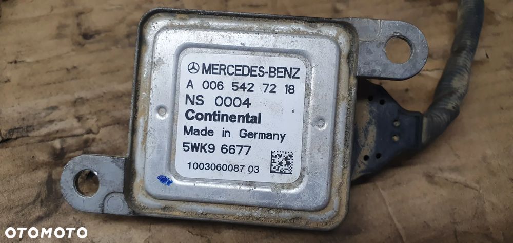 Sonda lambda czujnik NOX Mercedes R-Klasa W251 3.0 CDI A0065427218 - 5