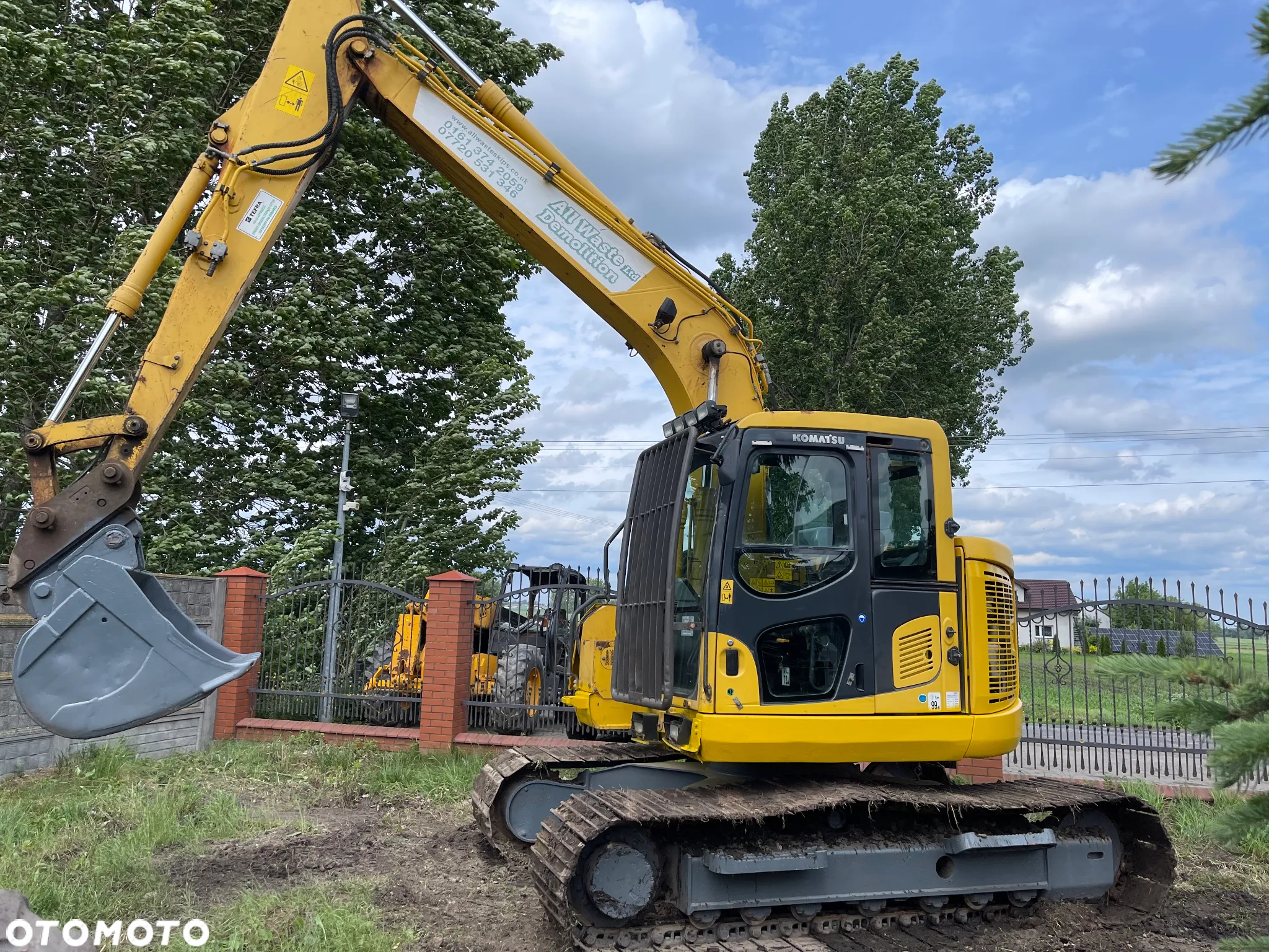 Komatsu Koparka Gąsiennicowa PC138US-11 Rok 2016 Klimatyzacja jcb doosan volvo 14 ton - 2