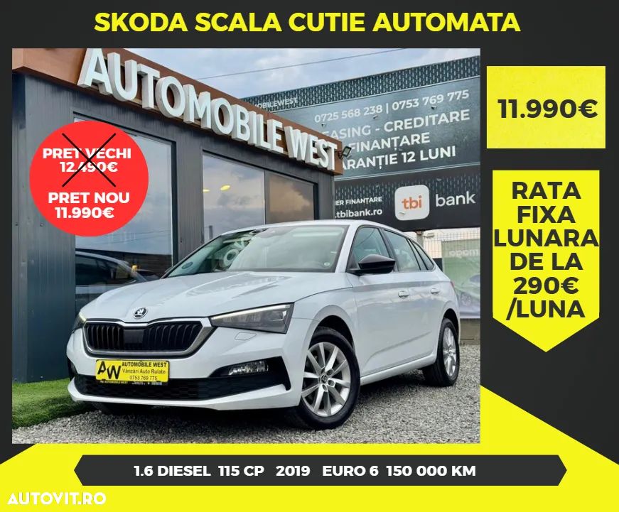 Skoda Scala 1.6 TDI DSG Style - 2