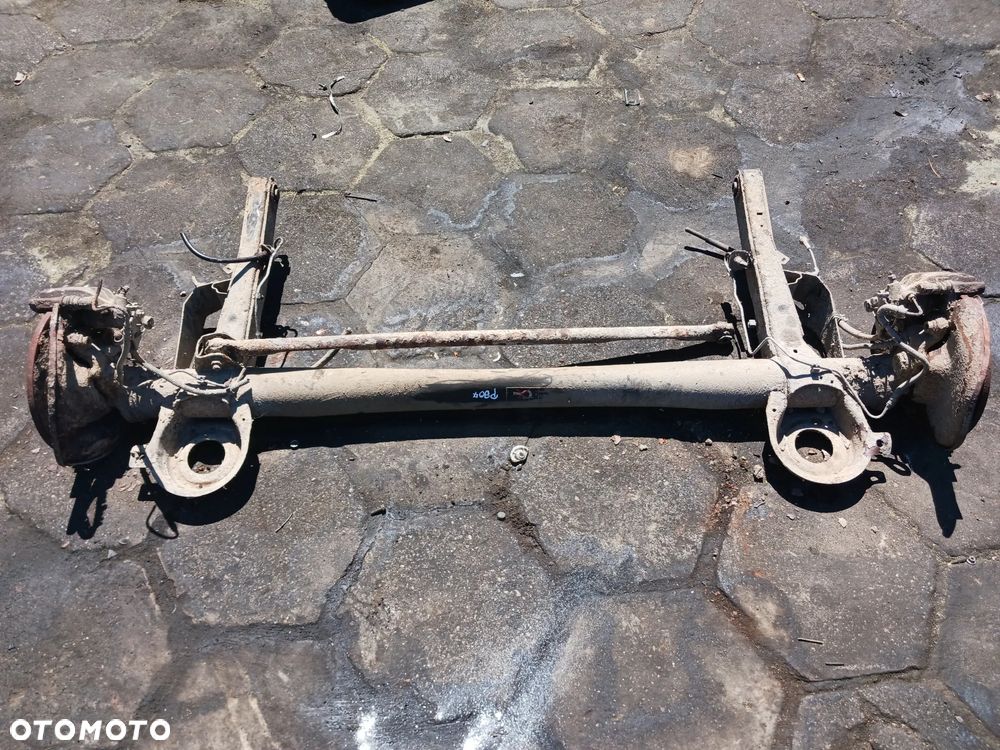 Belka tył zacisk piasta tarcza Lancia Phedra Fiat Ulysse CITROEN C8 Peugeot 807 Zawieszenia oś tylna belka wspornik wachacz poprzeczka - 1