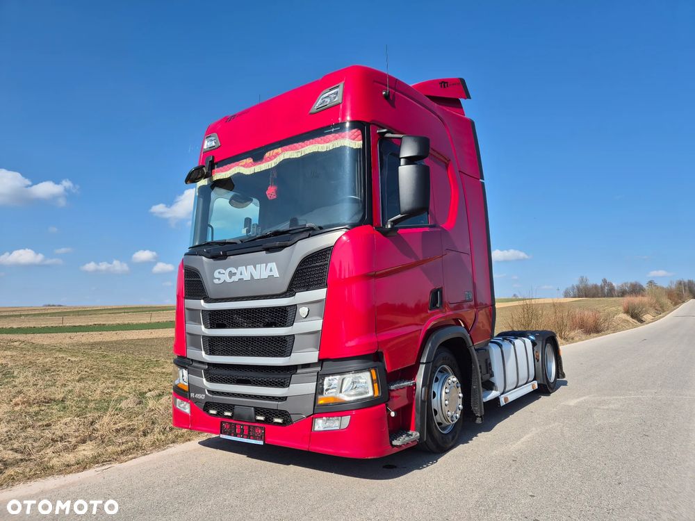 Scania R450 MEGA LOW DECK RETARDER Salon Polska DUŻE KOTŁY - 1
