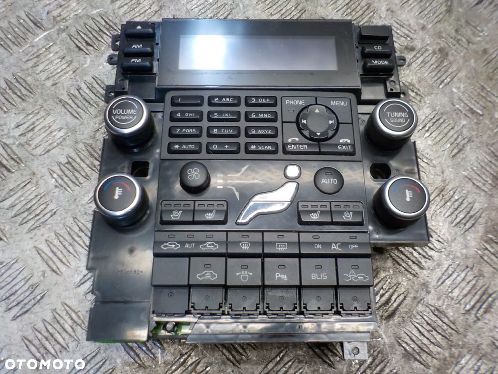 VOLVO S80 II PANEL STEROWANIA KLIMATYCACJI RADIA TELEFONU WYSWIETLACZ 30797715 - 1