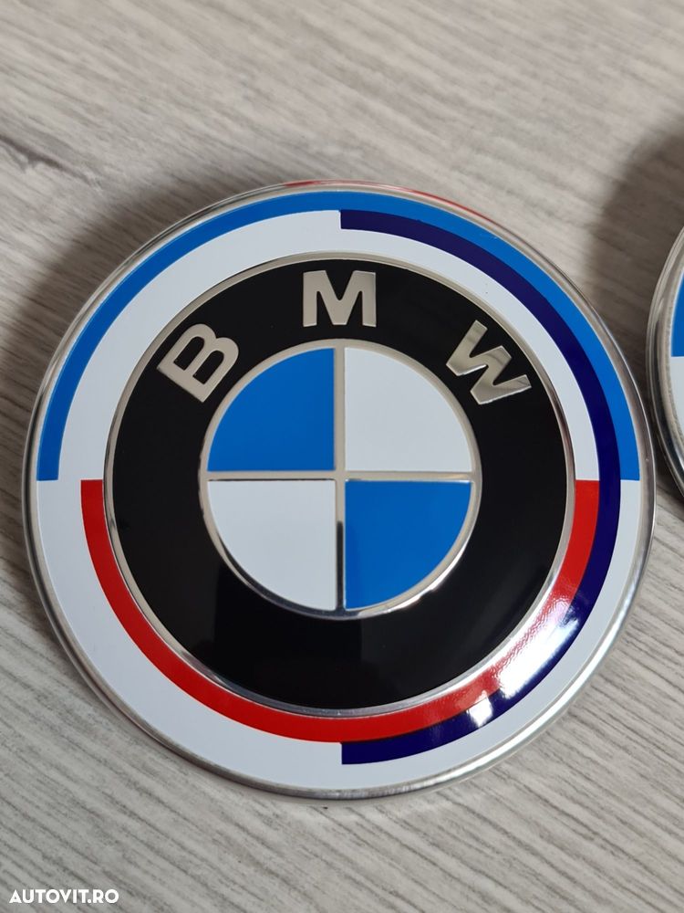 Emblema-Sigla-Logo-82mm-74mm-Bmw-E60-E90-G20-G30-G11-G05-G06-22-Xdrive - 2