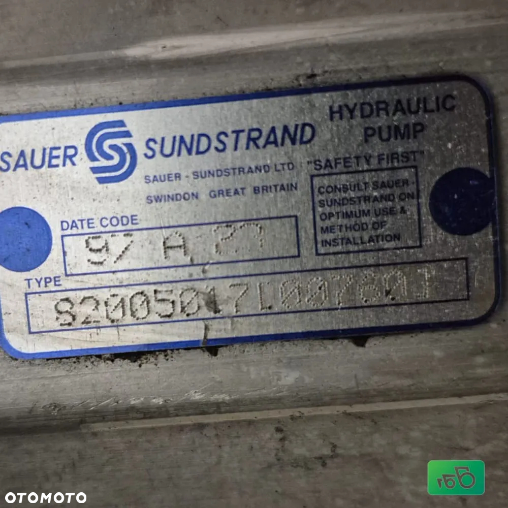 Pompa hydrauliczna 82007671 CNH 82005017 New Holland 8160 - 6