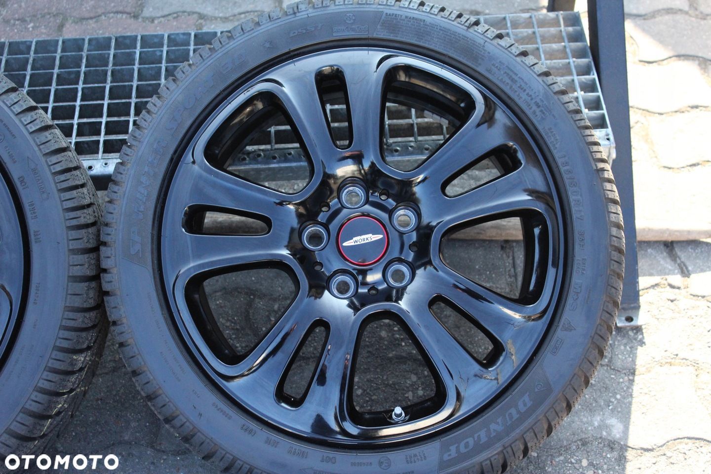 ORYG MINI ONE F55 17 5x112 ET45 TPMS ZIMA 185/50 8mm - 1