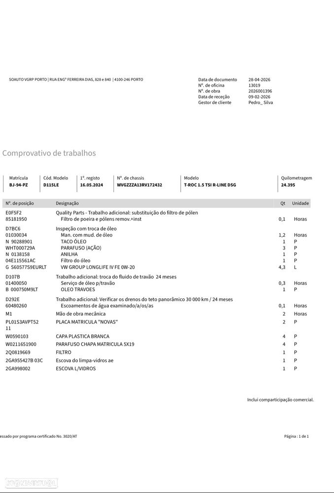 VW T-Roc 1.5 TSI R-Line DSG - 22