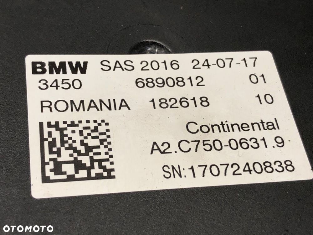 MODUŁ STEROWNIK SAS  BMW 5 (G30, F90) 2016 - 2022 540 i xDrive 250 kW [340 KM] benzyna 2016 - 2020 - 4