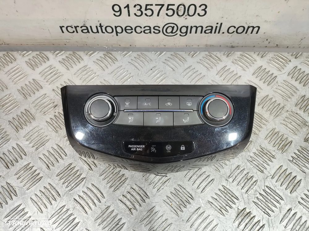 Climatronic Nissan Qashqai II J11 Display Sofagem Comandos Ar Condicionado AC - 4
