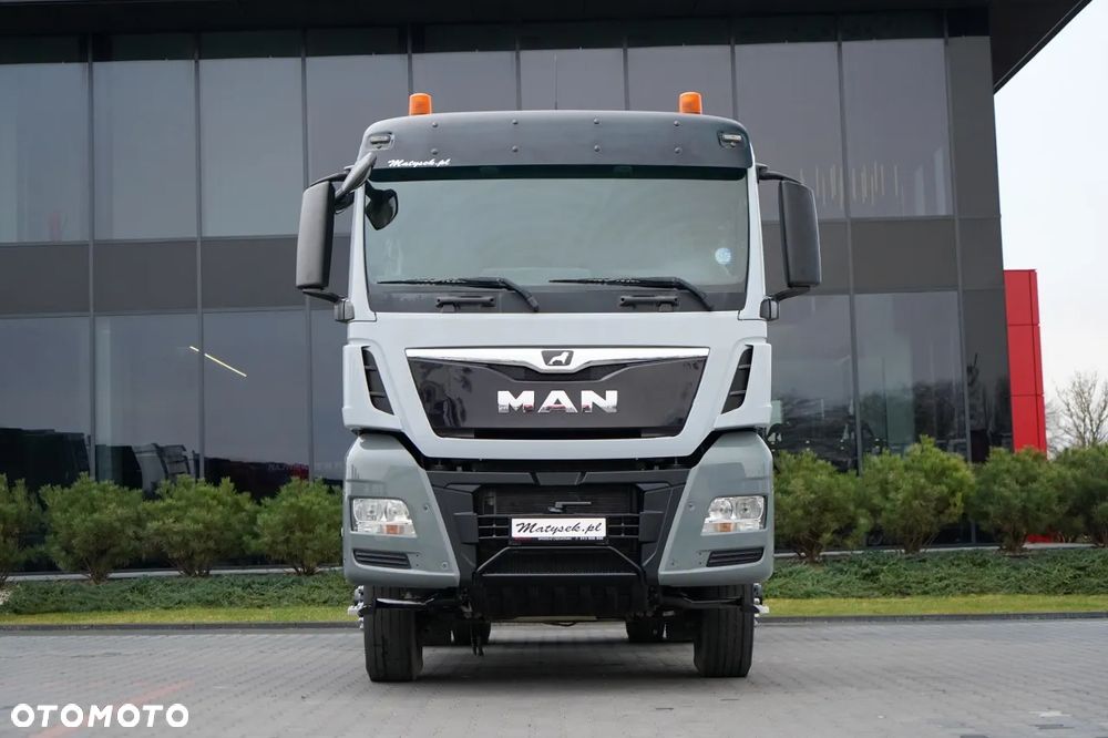 MAN TGX 18.500 / 4x4 / HYDRAULIKA / HYDRODRIVE / NISKA KABINA / OPONY 100% / EURO 6 / - 4