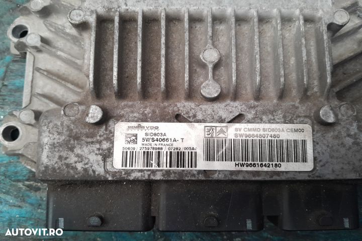 Calculator motor ECU 28312280 28312280 Fiat Scudo 2 [2007 - 2016] Min - 2