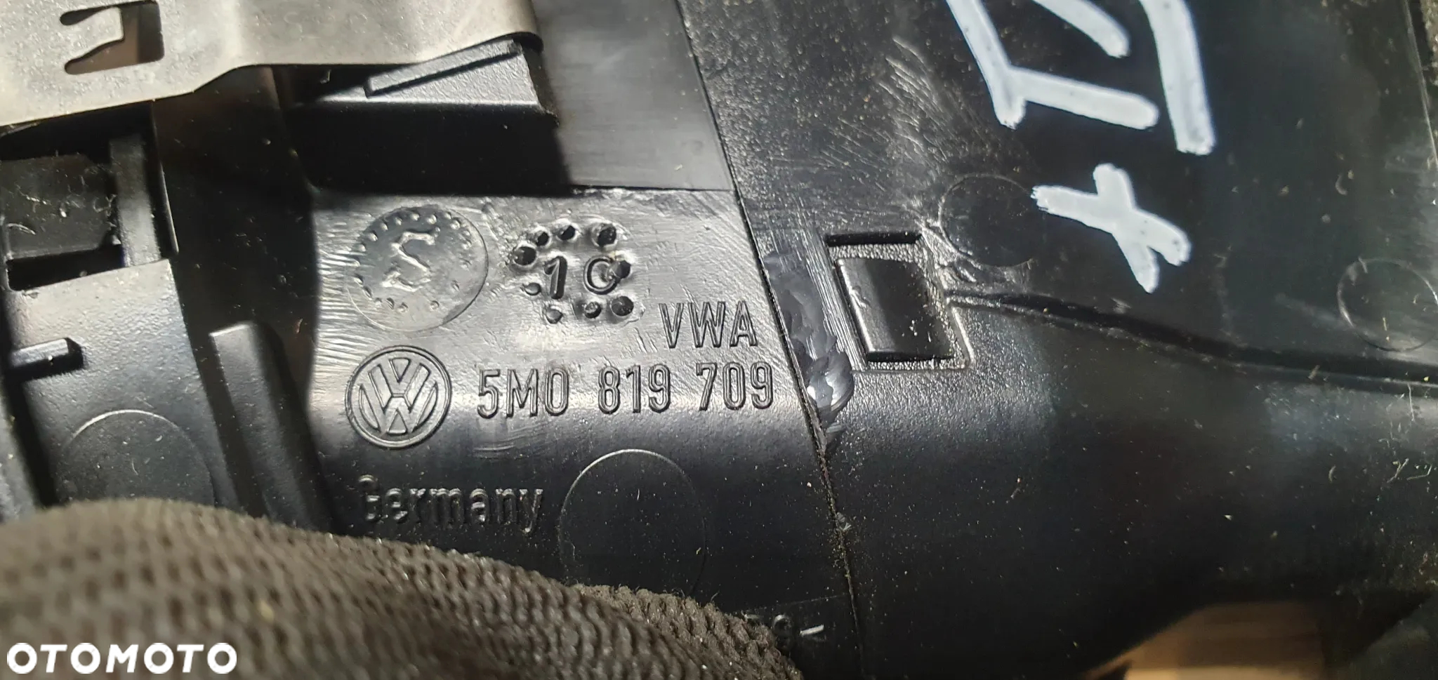 Kratka nawiewu powietrza lewy przód przednia lewa VW Golf VI 6 Plus 5M0819759 5M0819703L 5N0819703A - 7