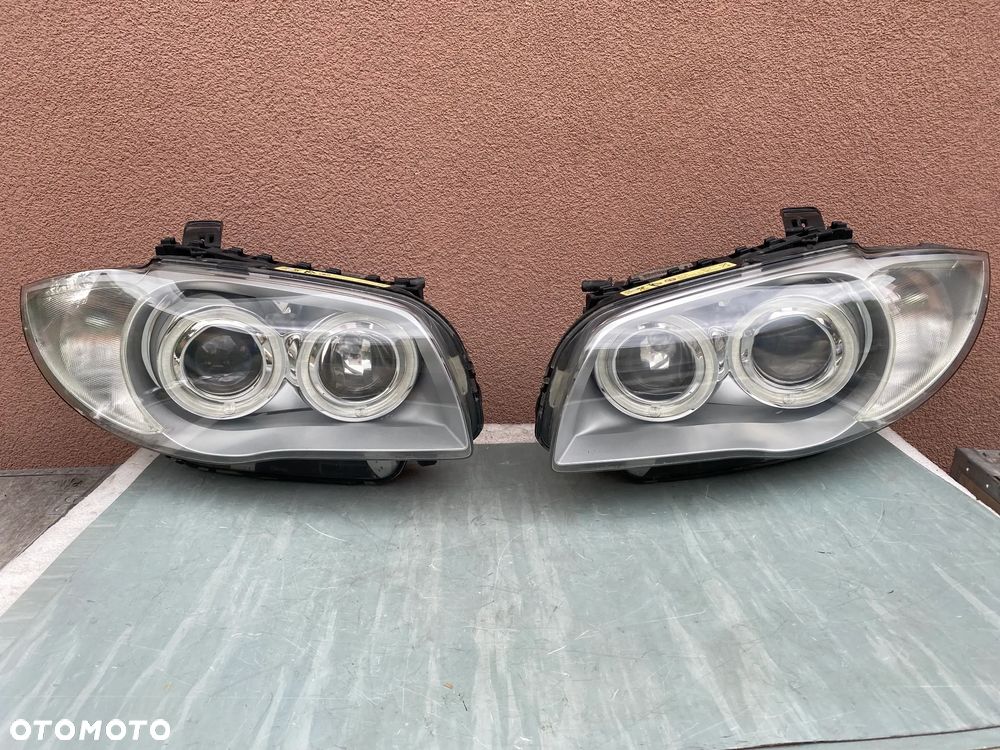lampy bmw 1 e87 bi xenon komplet eu całe - 1
