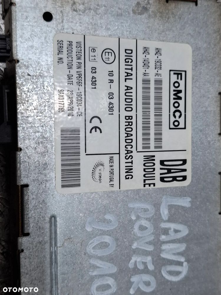 Electronic moduł sterownik Land Rover Range Rover Sport rok 2010 lift 5,0 V8 510 KM nr AH4219C032AE i nr AH4214D401AA - 2