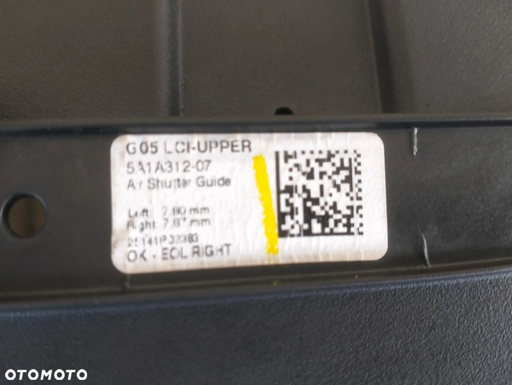 atrapa grill nerka osŁona bmw X5 G05 LIFT LCI PODŚWIETLANY - 7