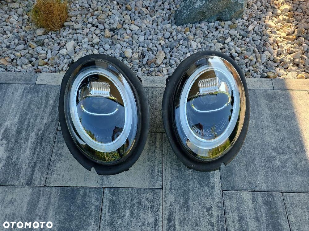 MINI F56 F55 F54 LIFT LCI Lampy przód Full Led 8738651-04 8738652-01 Chrom - 2