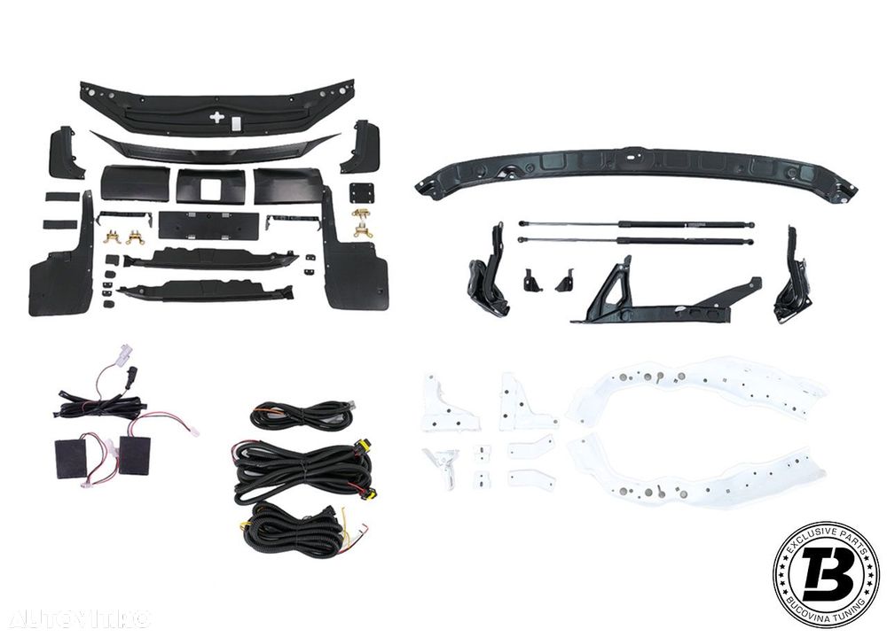 Pachet Exterior compatibil cu Toyota Land Cruiser FJ 200 conversie la 2022 Design - 32