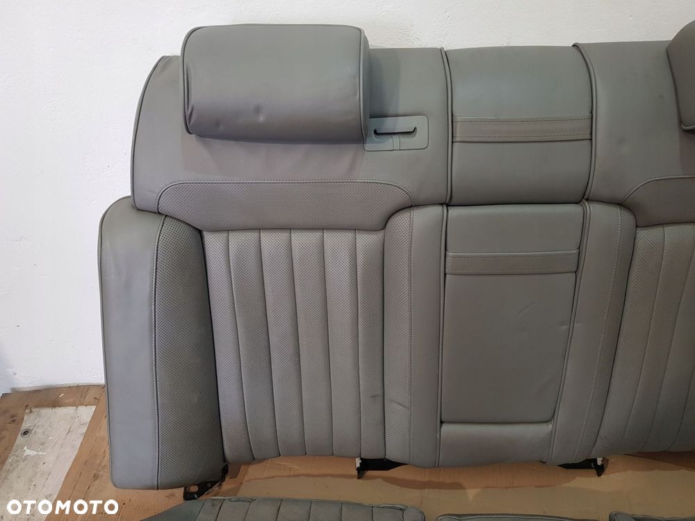 kanapa tył skóra vw phaeton 3d2 3.0tdi 06r - 7