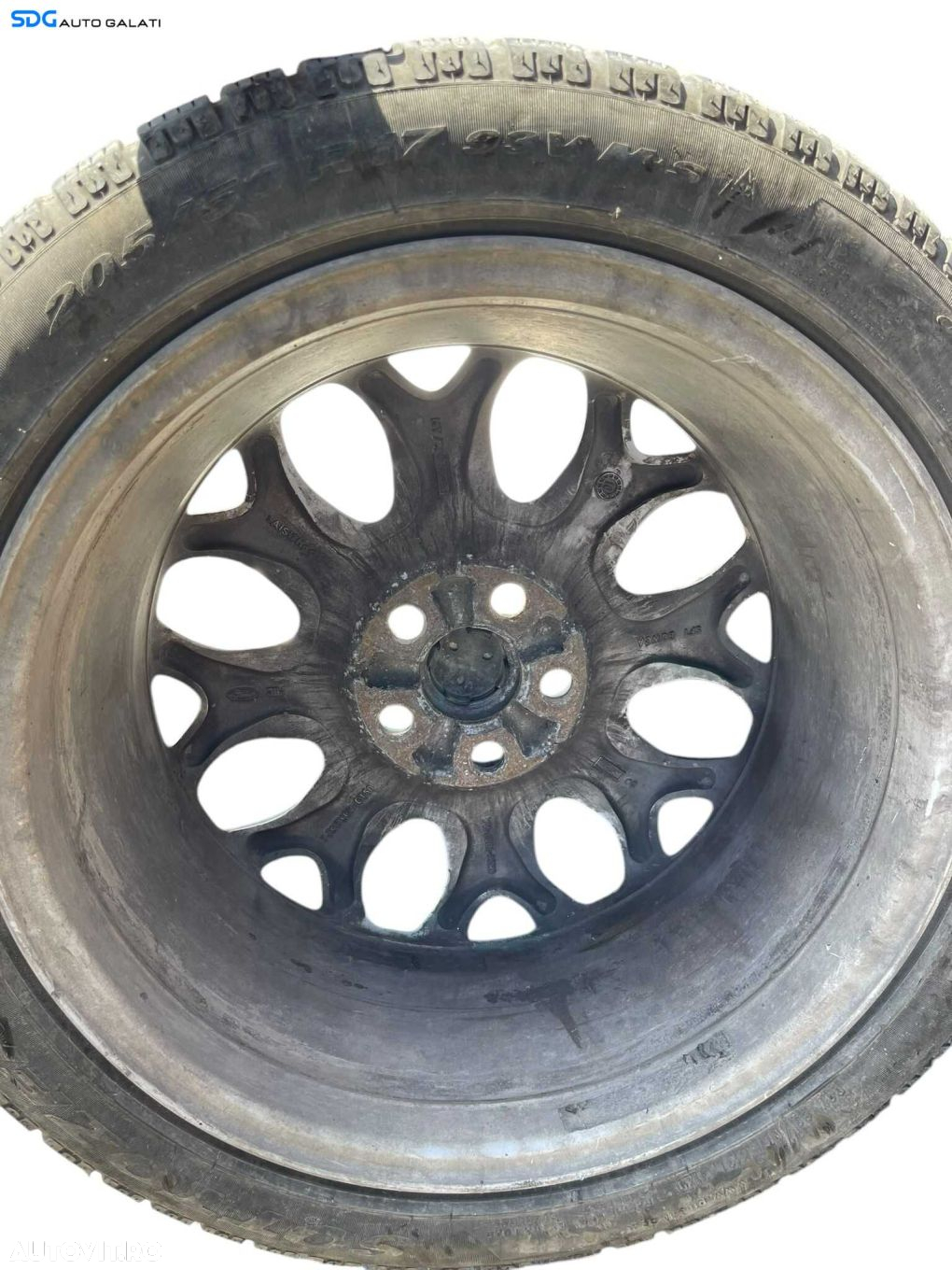 Set 4 Jante Roti Aliaj 205 50 17 R17 Ford Focus 2 2004 - 2010 Cod 8M5J-1007-AA (anvelope de iarnă 2 cu 2) [B4070] - 7