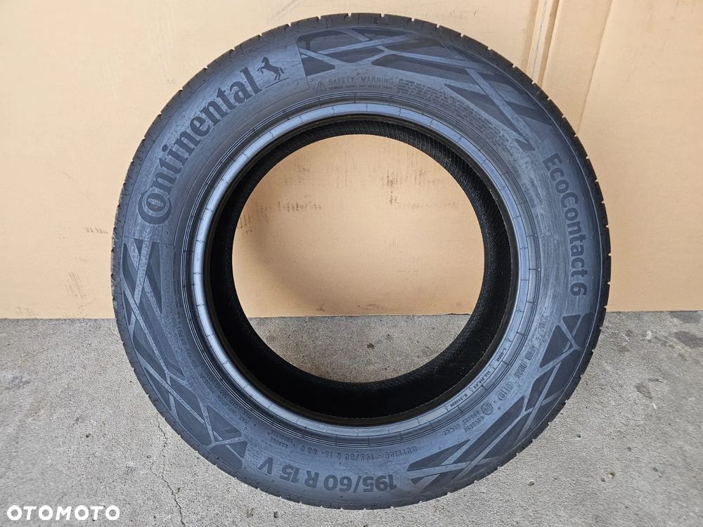 (O57) 195/60R15 88V 6,2mm 19r / Continental EcoContact 6 - 4