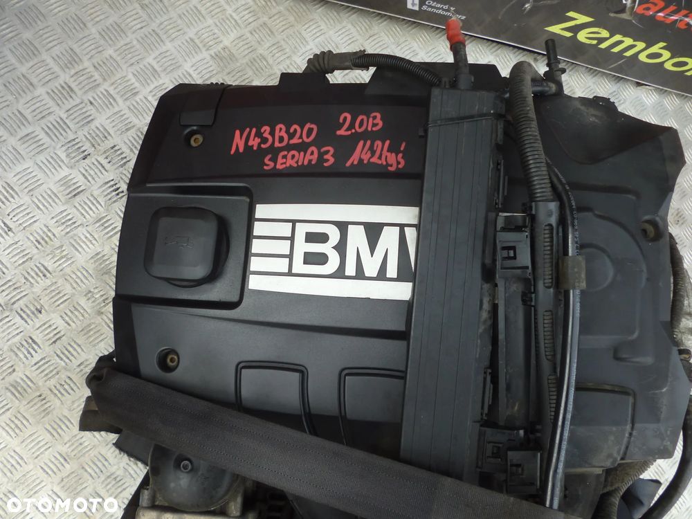 SILNIK BMW E90 2.0i N43B20 142 TYS - 2