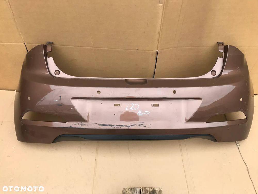 HYUNDAI I20 II 2014-2018 ZDERZAK TYŁ 4XPDC - 1