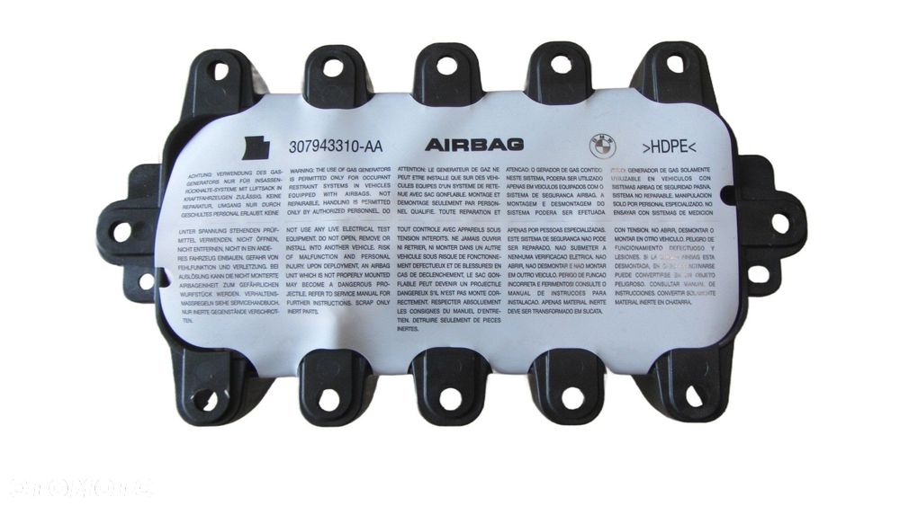 BMW X1 F48 USA PODUSZKA W DESKE AIRBAG USA ORYGINAŁ 9296849 72129296849 - 1