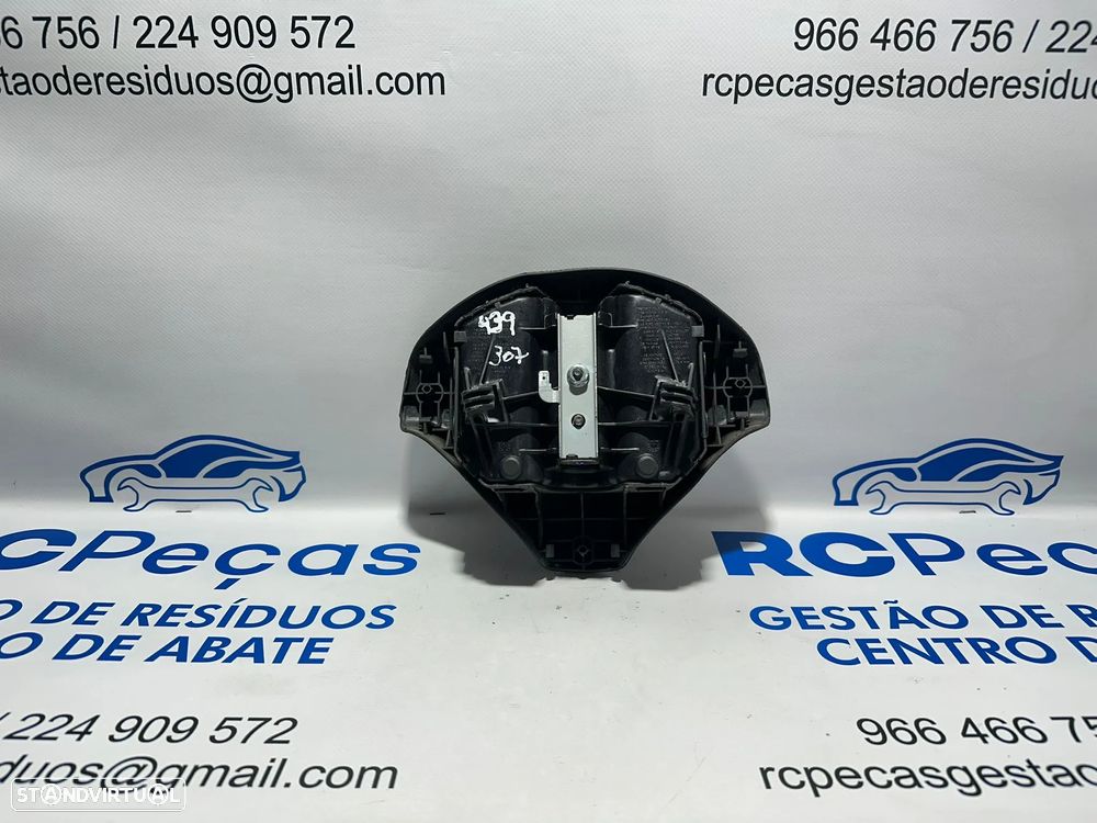 .Airbag Volante Guiador Original PSA Peugeot 307 96345028ZR 2001 - 2008 - 4
