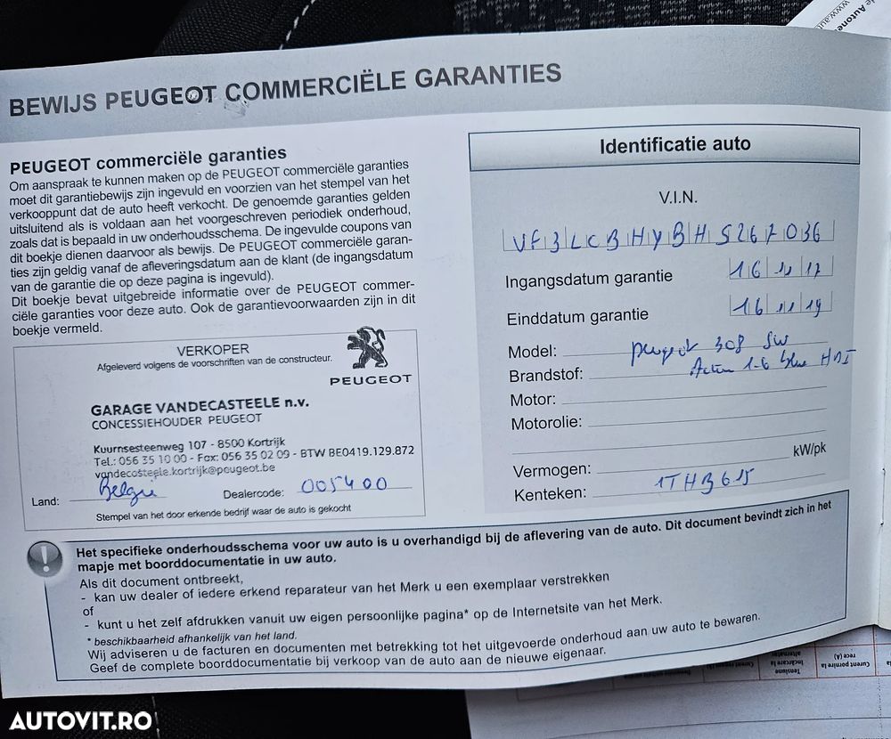 Peugeot 308 SW BlueHDi 100 Stop & Start Business-Line - 15