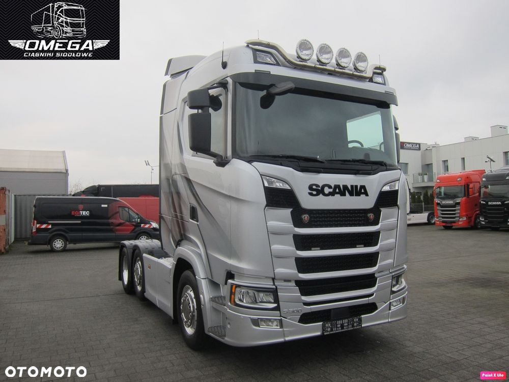 Scania S 500 // S500 // 500S / 6X2 PUSHER 70 Ton / poduszki przód // Full LED // Spr Z Niemiec - 3