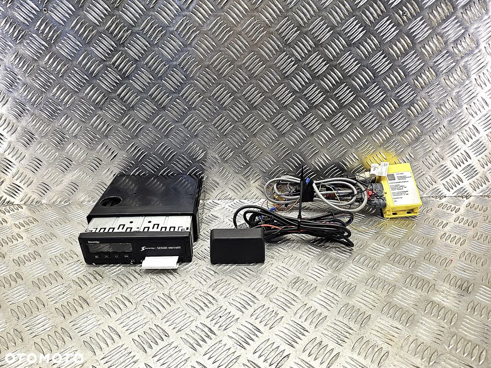 TACHOGRAF CYFROWY Stoneridge SE5000 Connekt ADAPTER M1N1 12V GPS WIAZKA ZESTAW - 1
