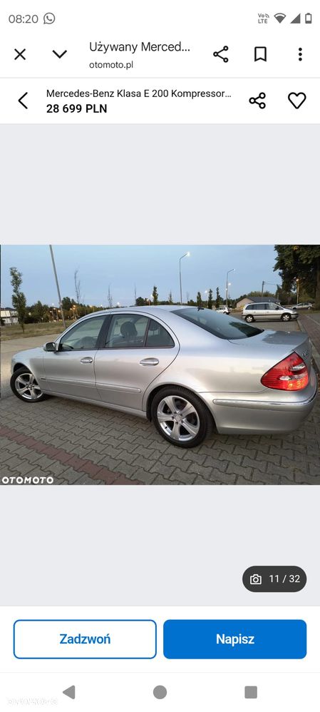 Mercedes-Benz Klasa E 200 Kompressor Elegance Sport Edition - 1