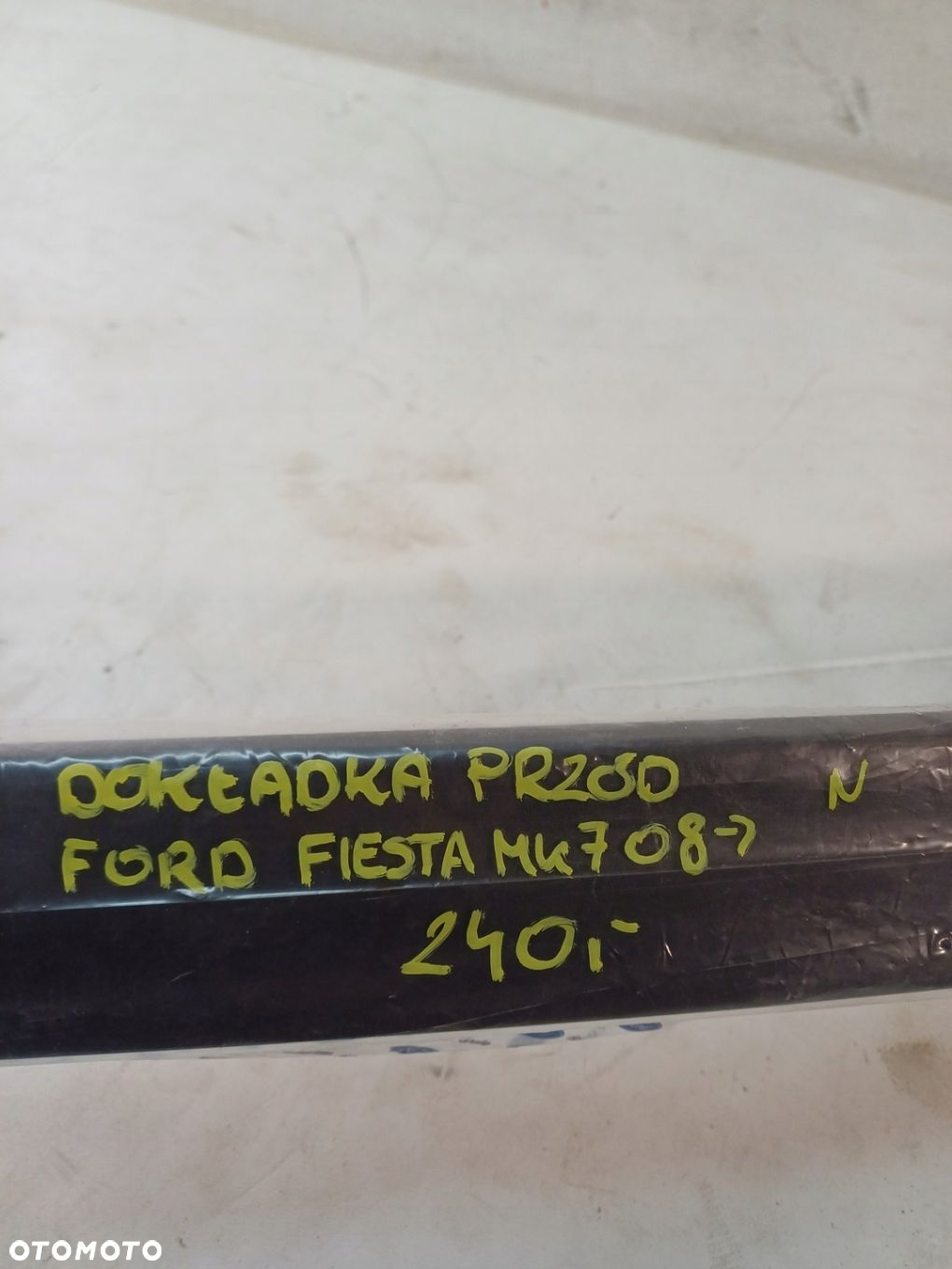 DOKŁADKA SPOILER ZDERZAKA PRZÓD FORD FIESTA MK VII 7 08- - 16