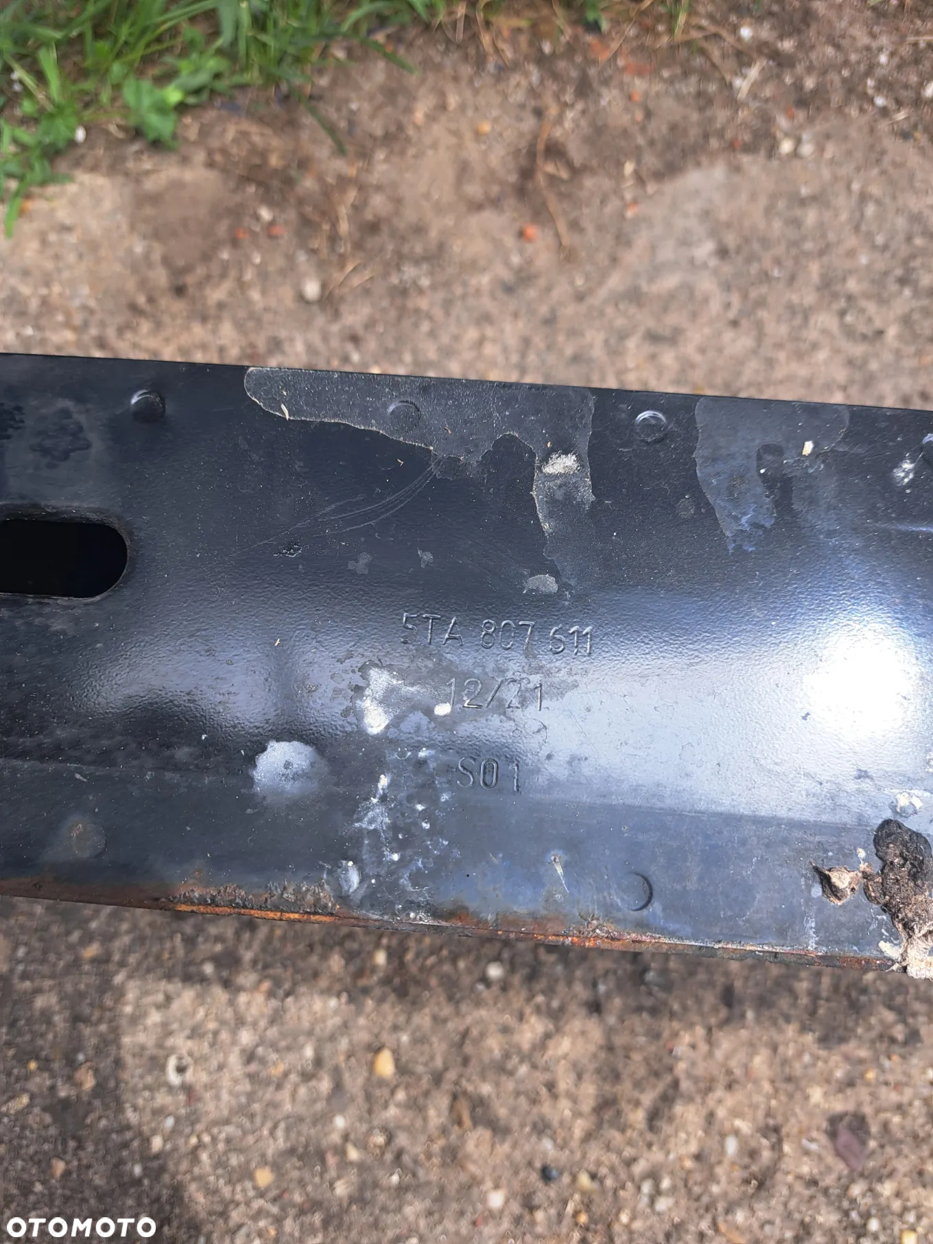 Belka Pod Zderzak Przedni VW Caddy V 2K7807109B Wzmocnienie Zderzaka Przód Przednie Volkswagen Caddy V 2K7807651 5TA807611 2020 2021 2022 2023 2024 - 2