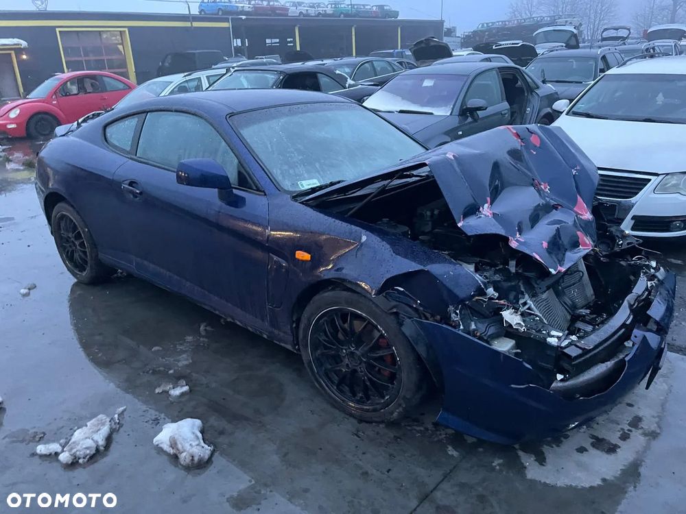 HYUNDAI COUPE NA CZĘŚCI ! Kolor : CARBON BLUE - 1