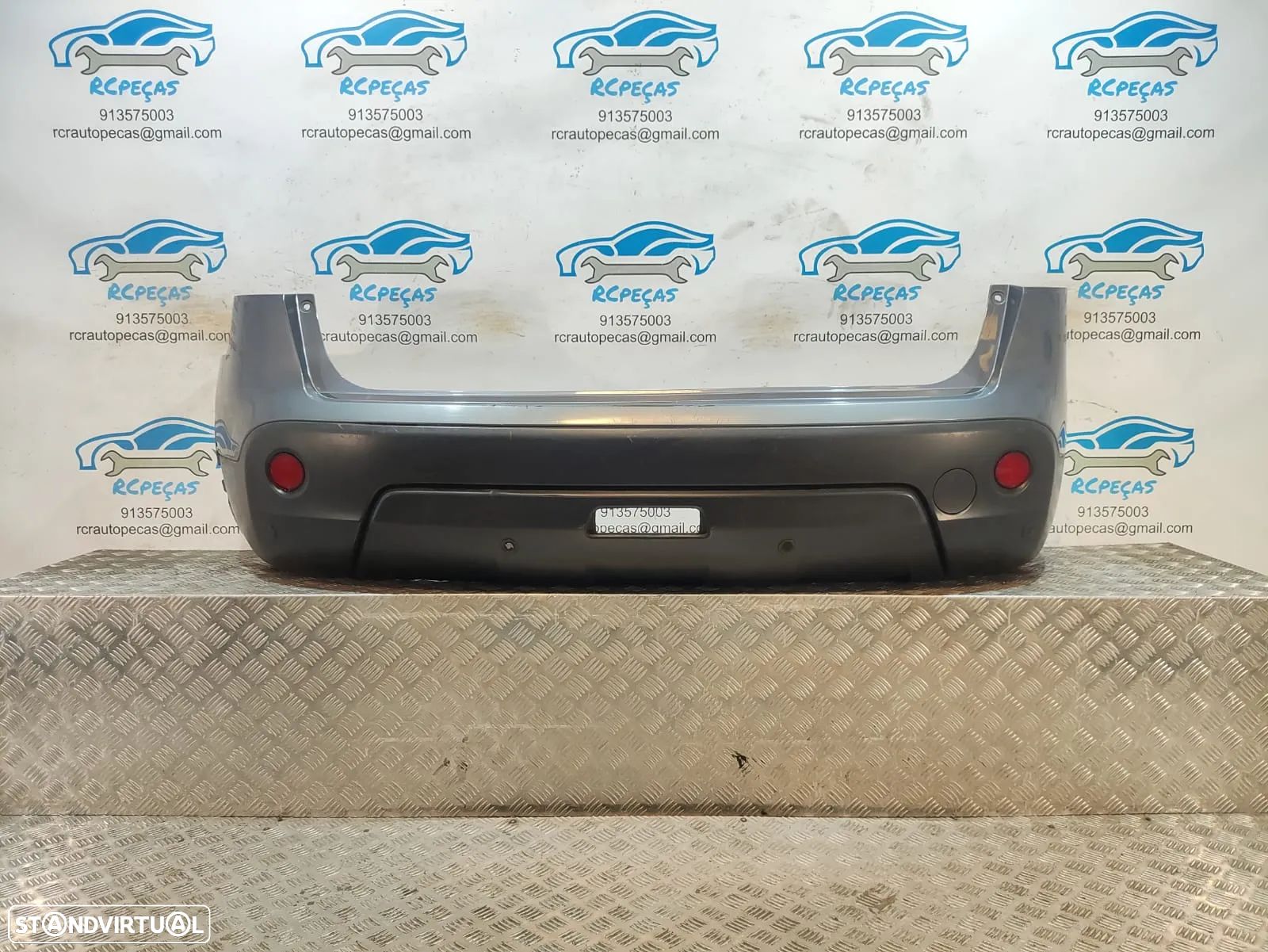 Parachoques Traseiro Original Nissan Qashqai J10 Sensores De Estacionamento 85022-JD00H - 1