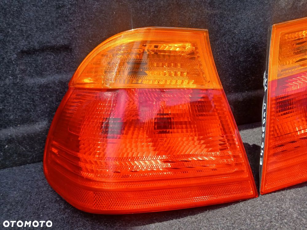 BMW E46 sedan lampa tylna lewa, prawa- brak wkładów - 3