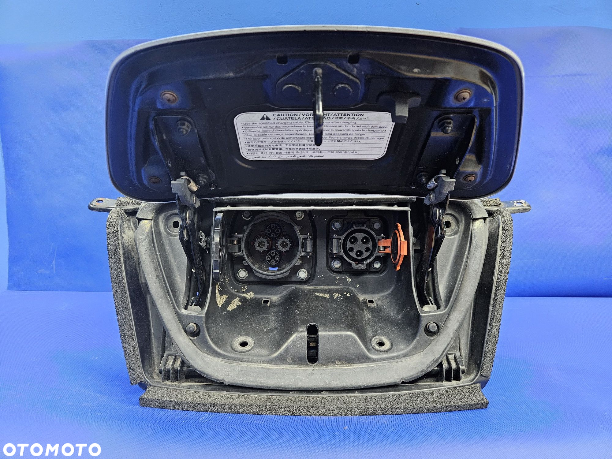 GNIAZDA ładowania NISSAN Leaf I port stelaż kabel kable kompletne wlew - 3