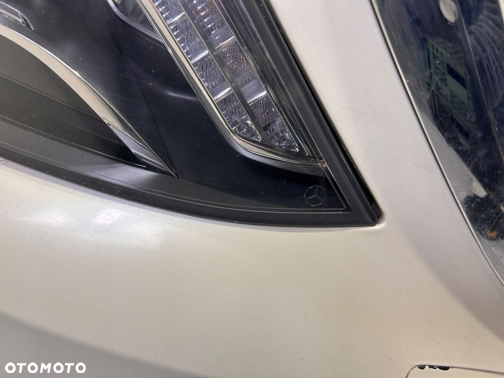 MERCEDES S KLASA W222 AMG ZDERZAK MASKA CHŁODNICE - 9