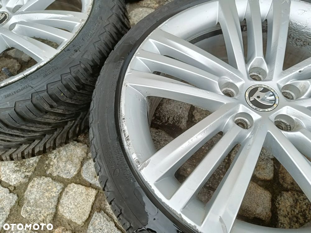 Felgi Aluminiowe 18 Skoda Superb 5x112 ET46 3T0601025T Koła Seat Audi VW - 27