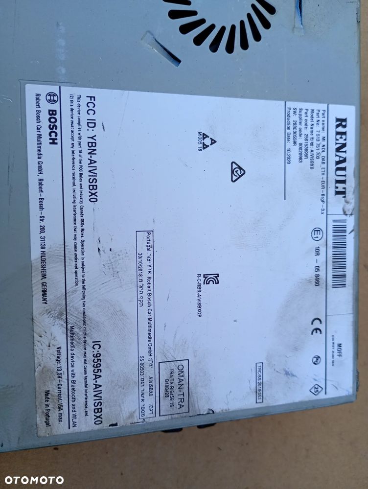 RENAULT ARKANA RADIO NAWIGACJA 283C305589R - 3