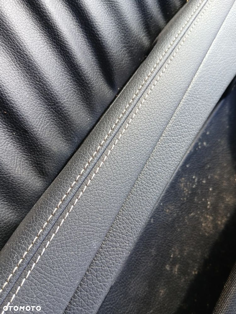 MERCEDES E 211 tapicerka boczek drzw czarna skora - 7