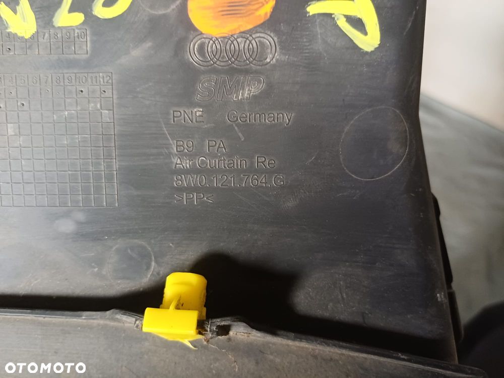 NR 102 Wloty powietrza zderzaka do Audi A4 B9 8W0121763G 8W0121764G - 9