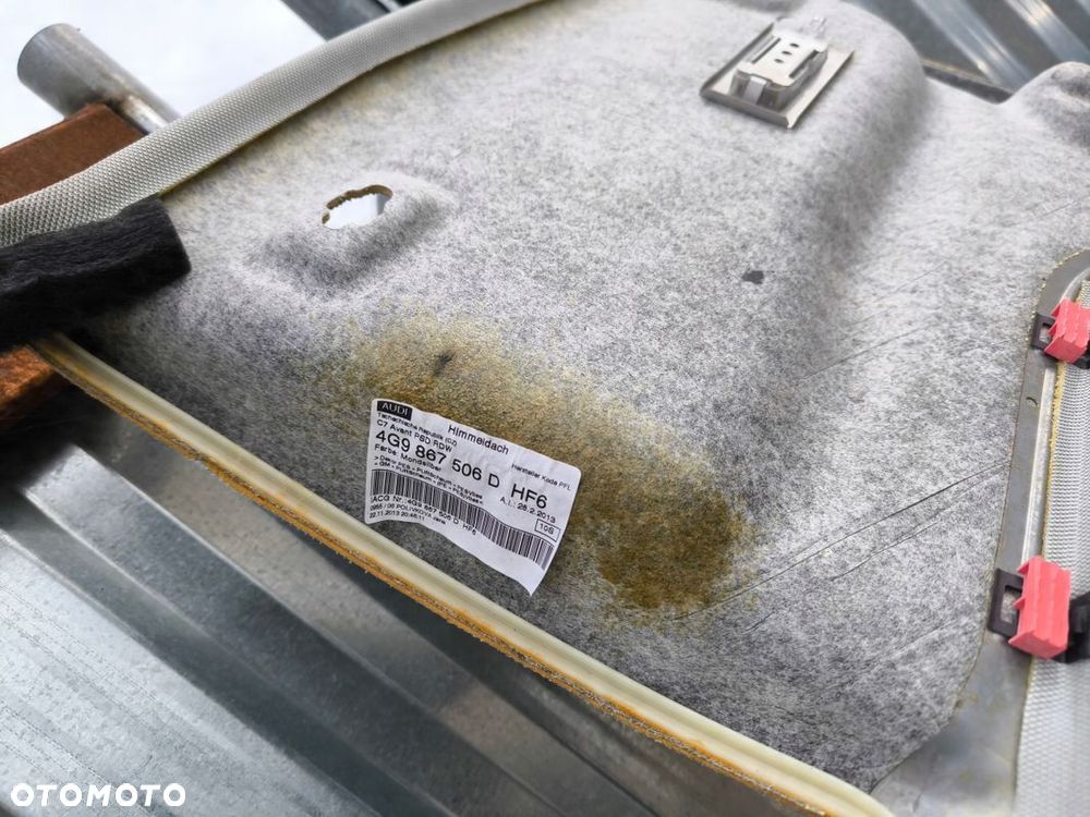 PODSUFITKA AUDI A6 C7 AVANT KOMBI 4G9867506D HF6 PANORAMA - 10