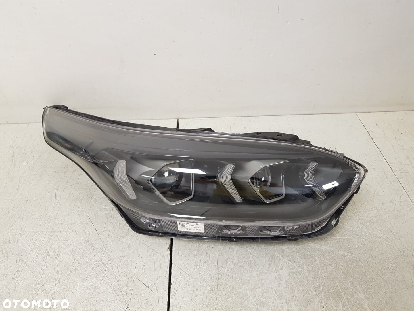 KIA CEED 3 III LIFT PROCEED 21- LAMPA LAMPY LEWA PRAWA FULL LED PRZÓD 92102J7500 92101J7500 KOMPLET - 3