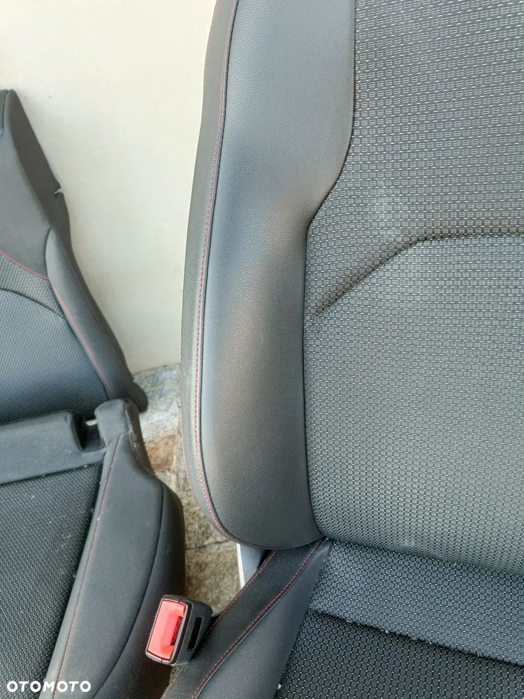 Fotele Seat Leon 3 III FR Skóra Kanapa Przekładka Siedzenia - 18