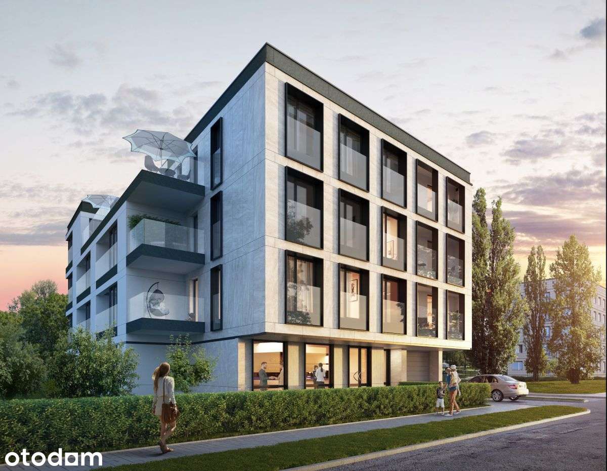 3 pokoje, Mokotów – Łazienki, Kameralna inwestycja