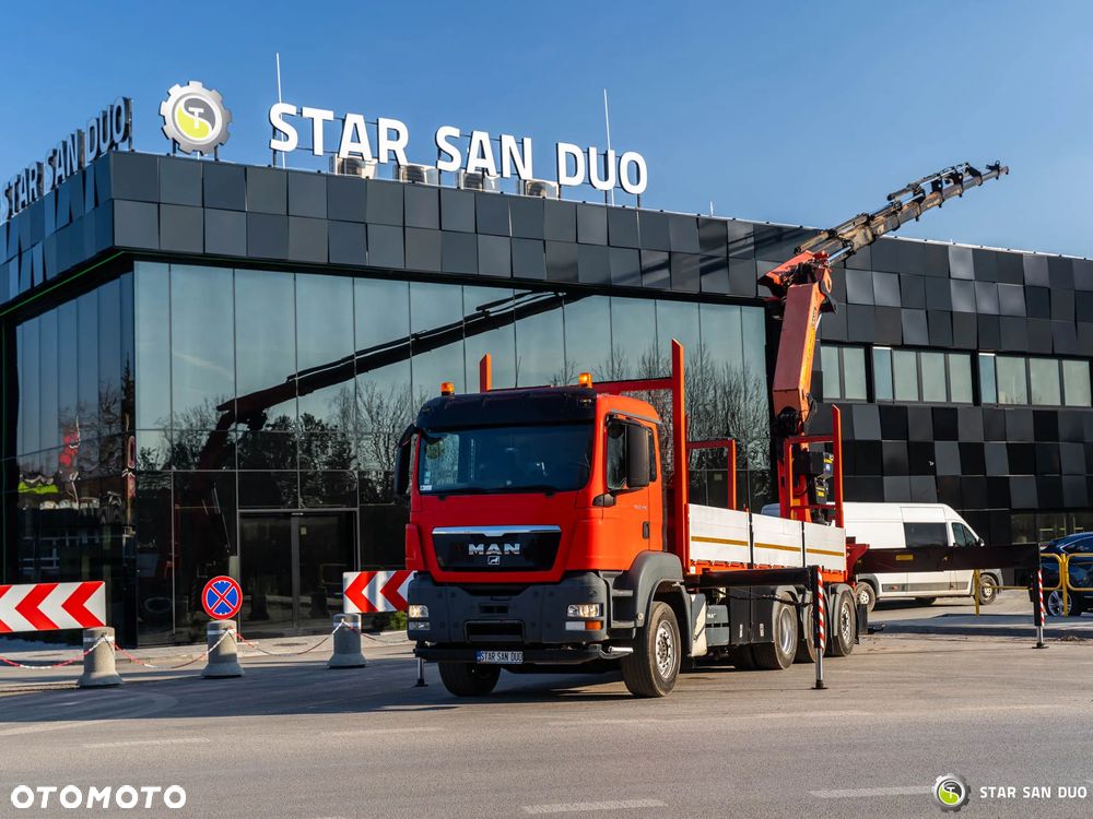 MAN TGS 35.400 8x4 PALFINGER PK 44002 HDS Żuraw Wciągarka TRIDEM - 1