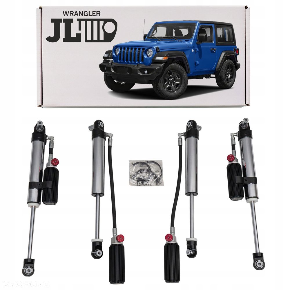 jeep wrangler jl 18+ gazowe amortyzatory regulacja ze zbiornikiem 2,5 - 1